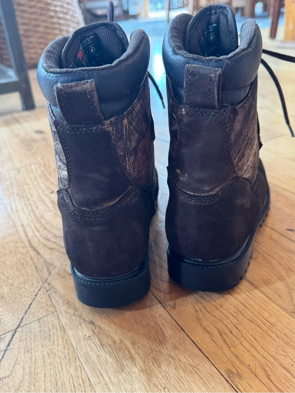 Waterproof Youth Boys Camo Hiking/Hunting Boots